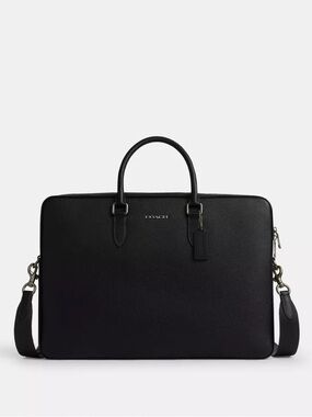 Coach Ethan Large Brief in Black
